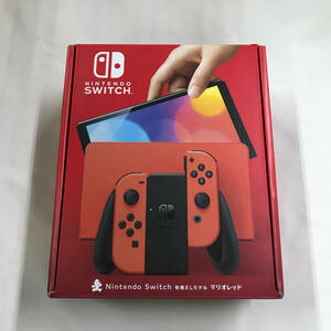 gx834 送料無料！美品 Nintendo Switch ニンテンドースイッチ 本体 有機ELモデル マリオレッド