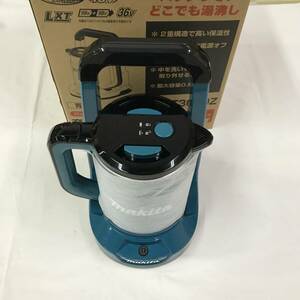 sx891 送料無料！外箱ダメージ有り（中身の商品は未使用品） makita マキタ 36V 充電式ケトル KT360DZ 本体のみ 製造：2021.10