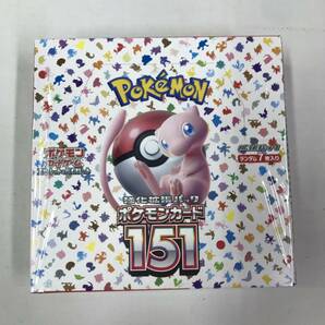 kx930 送料無料！新品 1BOX ポケモンカードゲーム 強化拡張パック 151 スカーレット＆バイオレットの画像1