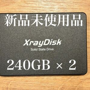 XrayDisc SATA SSD 240GB 2.5インチ 2個セット