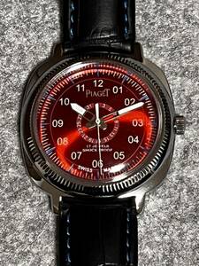  Vintage Piaget PIAGET механический завод мужские наручные часы 17jewels 1980 плата Швейцария производства воспроизведение товар 
