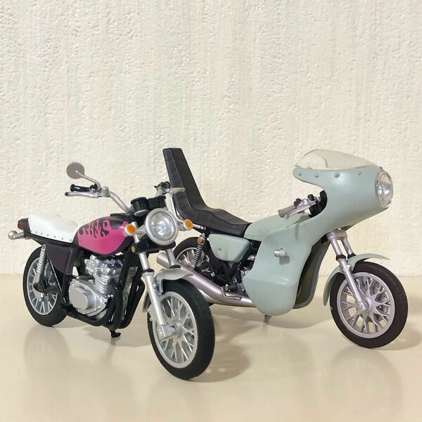 【激レア 希少 入手困難】湘南爆走族 ★ SUZUKI GS400改 & KAWASAKI KH400改(セピア) / 美品