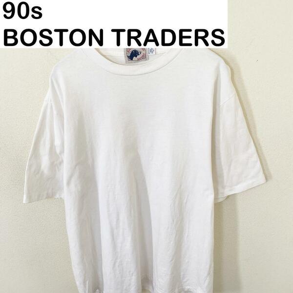 USA製　90s BOSTON TRADERS Tシャツ　古着　ヴィンテージ