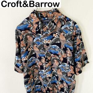 Croft&Barrow 半袖　総柄　アロハシャツ　古着　アメカジ　ストリート