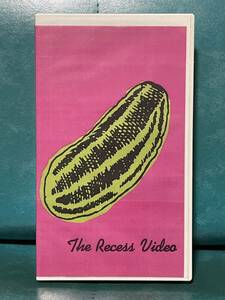 V.A. recess records リセス・レコーズ VHS ビデオテープ The Recess Video パンク メロディック 映像 F.Y.P The Dwarves Berzerk Marcus