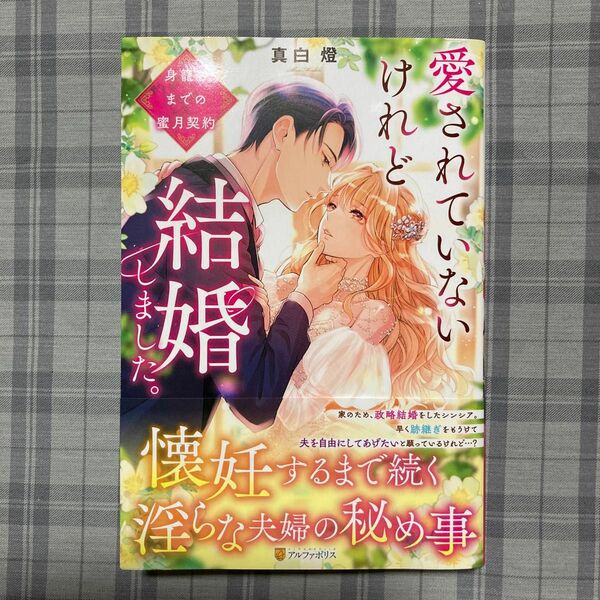 愛されていないけれど結婚しました。　身籠るまでの蜜月契約 （Ｎｏｃｈｅ　ＢＯＯＫＳ） 真白燈／〔著〕