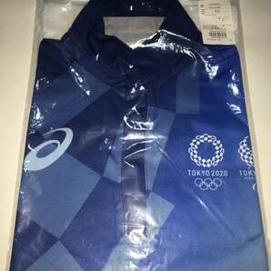 即決 送料無料 新品未使用 東京オリンピック2020 ポロシャツ XLサイズ ボランティア支給 ユニフォーム アシックス TOKYO2020