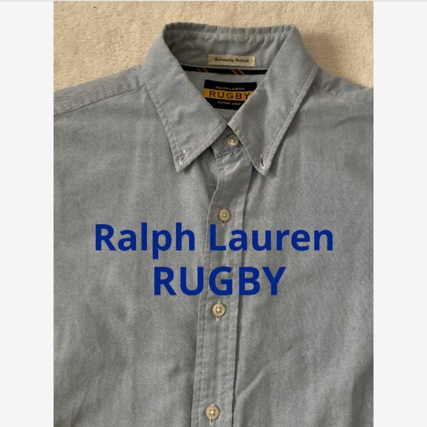 希少　RUGBY ラグビー Ralph Lauren ラルフローレン ボタンダウンシャツ