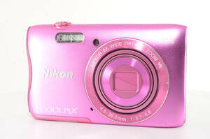 ニコン Nikon COOLPIX S3700 コンパクトデジタルカメラ ジャンク品 #2512