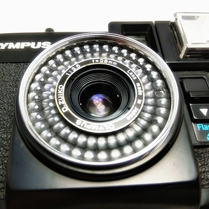 B24-378【ジャンク】OLYMPUS オリンパス PEN EF フィルムカメラ D.ZUIKO 1:3.5 F=28mm ※シャッター可能/動作未確認 ポーチ付きの画像6