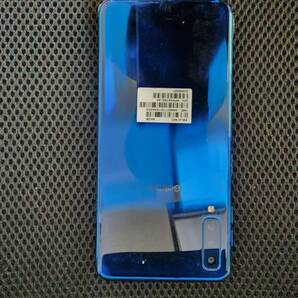 完動品 楽天モバイル SM-A750C SAMSUNG Galaxy A7 ブルー SIMロック解除済の画像2
