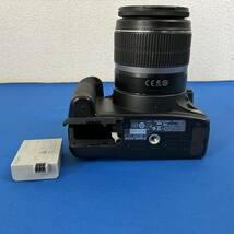 Canon キャノン EOS Kiss F ZOOM LENS EF-S 18-55mm 1:3.5-5.6 IS デジタルカメラ 動作未確認_画像8