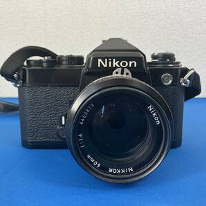 Nikon ニコン FE フィルムカメラ NIKKOR 50mm 1:1.4 動作未確認の画像1