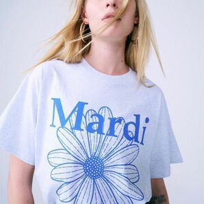 100% 正規品保証【Mardi Mercredi】FLOWERMARDI Tシャツ 半袖 大人気 芸能人着用