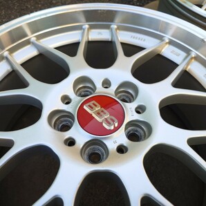 鍛造 BBS RG-R DSK ダイヤモンドシルバークリア 18インチ 8J+35 RG753 PCD114.3 5穴 4本の画像7