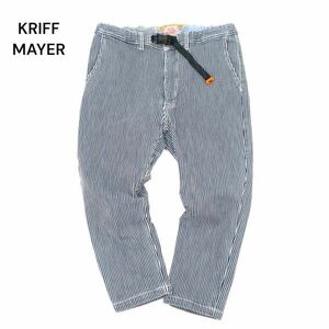 KRIFF MAYER クリフメイヤー 通年 ストレッチ★ ツイル クライミング クロップド パンツ Sz.S　メンズ ラオス製 アウトドア　C4B01453_3#R