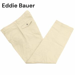 Eddie Bauer エディーバウアー 通年 ストレッチ★ スラックス パンツ Sz.33　メンズ アウトドア　C4B01779_4#R