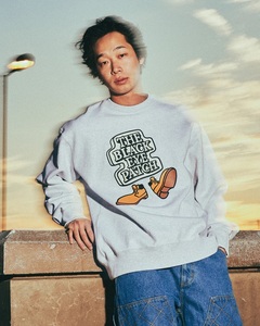 BlackEyePatch OG BOY CREW SWEAT スウェット ジャケット パーカー Tシャツ 取扱注意 ブラックアイパッチ HWC ASH L