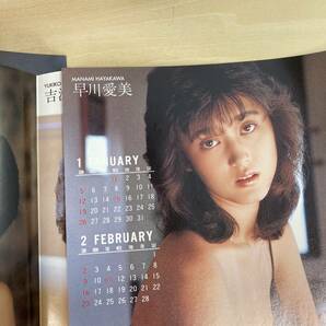 ビデオボーイ 昭和61年 1986年1月 永井陽子 竹下ゆかり ピンナップカレンダー付の画像5