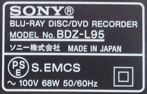 TS240415.　ソニー　BDZ-L95　ブルーレイディスクレコーダー　500GB　2008年製　ジャンク品_画像2