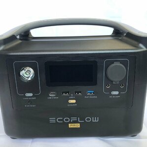 美品! EcoFlowメーカー直売 ポータブル電源 RIVER Pro 720Wh 蓄電池 家庭用 発電機 バッテリー 防災用品 急速 キャンプ 車中泊 停電の画像3