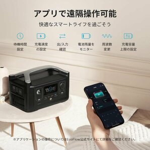 美品 EcoFlowメーカー直売 ポータブル電源 RIVER PLUS 360Wh 保証付き バッテリー 防災用品 急速充電キャンプ 車中泊 エコフローの画像8