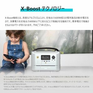 美品!EcoFlowメーカー直売 ポータブル電源 RIVER Max PLUS 保証付き バッテリー 急速充電キャンプ 車中泊 エコフローの画像4