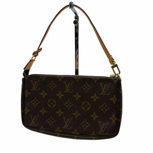 LOUIS VUITTON ルイヴィトン モノグラム ポシェットアクセソワール アクセサリーポーチ ショルダーバッグ M51980