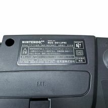 Nintendo（任天堂）NINTENDO64 コントローラー3つ NUS-001 NUS-020 ソフト7本　ポケモン他_画像3