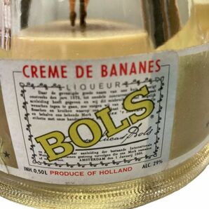 BOLS CREME DE BANANES ボルス クレーム ド バナナ リキュール バレリーナ 500ml 29％ 未開栓 古酒の画像7