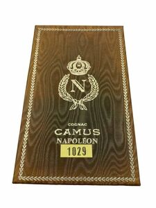 古酒未開栓 CAMUS NAPOLEON カミュ ナポレオン ブック コニャック 白 緑 陶器ボトル 700ml 40度