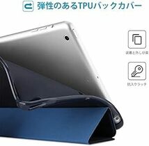 ProCase iPad Mini 5/4/3/2/1 保護ケース 三つ折り フォリオ オートスリープ/ウェイクに対応 TPUバッ_画像2