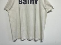 【入手困難】 SAINT Mxxxxxx セントマイケル 半袖 Tシャツ 白 ホワイト XL 新品 ビンテージ レア 希少 新作 シンプル_画像3