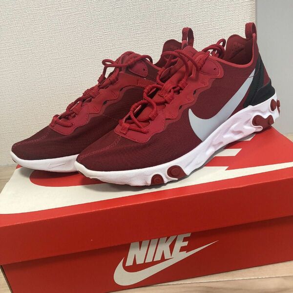 【NIKE 】REACT ELEMENT ナイキ リアクト エレメント 26cm スニーカー ランニングシューズ