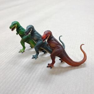 【A2】⑩ チョコラザウルス シークレット3種 ティラノサウルス 旧復元 DINOTALES 海洋堂 チョコQ チョコエッグ 3