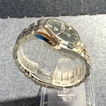 【稼働】SEIKO セイコー 5 ファイブ 7S26-01V0 21石 AT 自動巻き シルバー デイデイト 裏スケ スケルトン メンズ 腕時計 R133_画像3