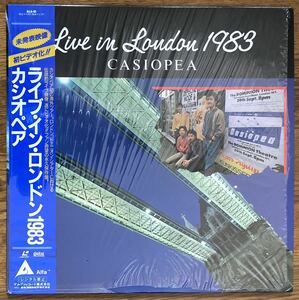 【中古】『カシオペア Live in London 1983』LDディスク