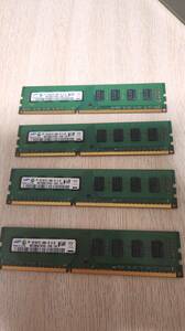 **SAMSUNG PC3 10600U 2GB 4 sheets set ** free shipping (2)