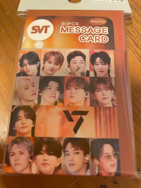 【韓国限定】SVT フォトメッセージカード