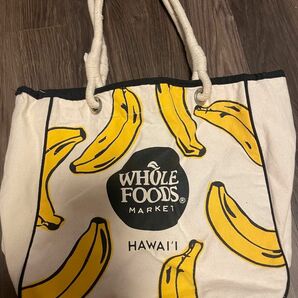 ハワイ購入　WHOLE FOODS ホールフーズ エコバッグ トートバッグ