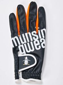 {2024 year spring summer }[.. packet correspondence ] Munsingwear wear glove MQBXJD01( black )L/25-26cm