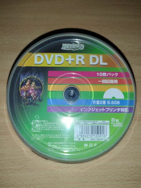 DVD+R DL/8.5GB/データ用/10枚/HIDISC ⑦