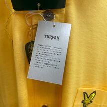 Y408. 22. ライル＆スコット　Lyle＆Scott　Mサイズ　半袖ポロシャツ　イエロー　デッドストック　未使用　保管品_画像5