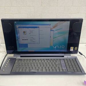 Y415. 1. SONY ソニー VAIO バイオW PCV-W121 Windows XP Celeron. 通電確認済み　MD CD 確認　DVD 読み込まず　　　初期化　ジャンク扱い