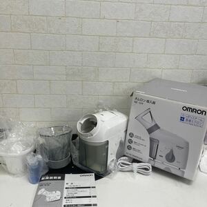 Y422. 39. オムロン 吸入器 NE－S19 OMRON 家庭用電熱式吸入器 たっぷりスチーム. 写真全て　未使用？　