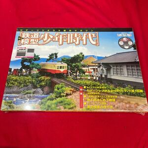 複　Y429.8. Nゲージジオラマ制作マガジン週刊 鉄道模型 少年時代 NO.71　コレクター放出品未使用 長期保管 シュリンクあり 箱多少歪みあり