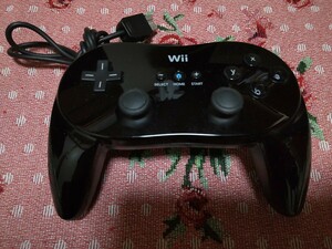 wii クラシックコントローラー PRO 黒