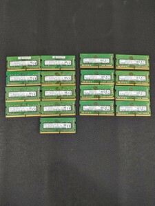 ノートPC メモリ 8GB 1R×8 PC4-2400T 17枚セット 中古品