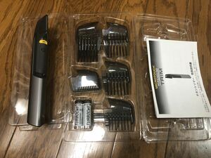 送料無料　MICROTOUCH マイクロタッチ　チタントリマー　メンズグルーミング　電動トリマー　バリカン