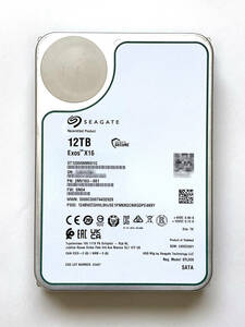 【送料込】Seagate Exos X16 12TB 内蔵HDD ST12000NM001G SATA ②